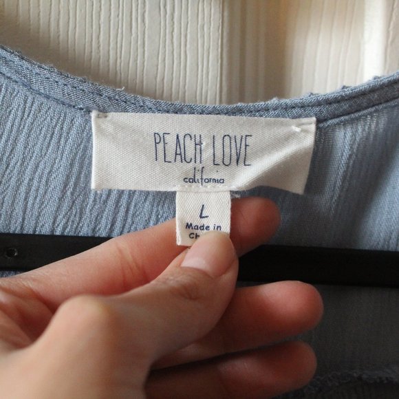 🧘‍♀️Blue boho top - Picture 2 of 4